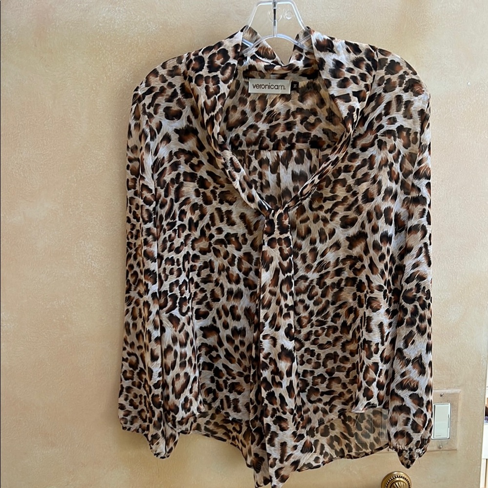 Leopard Print Women's Top